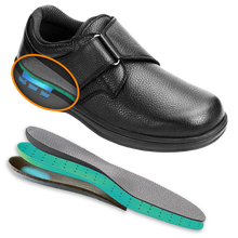 Load image into Gallery viewer, Broadway - Black Orthotic Shoe-siddhu (4465628872727)