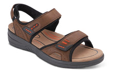 Load image into Gallery viewer, Cambria Brown Men's Sandals-siddhu (4465619075095)