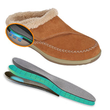 Load image into Gallery viewer, Charlotte Brown Slippers-siddhu (4465636081687)