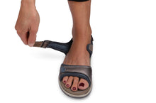 Load image into Gallery viewer, Malibu Pewter Women's Sandals-siddhu (4465618485271)