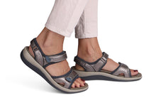 Load image into Gallery viewer, Malibu Pewter Women's Sandals-siddhu (4465618485271)