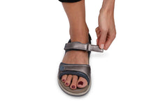 Load image into Gallery viewer, Malibu Pewter Women's Sandals-siddhu (4465618485271)