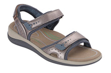 Load image into Gallery viewer, Malibu Pewter Women's Sandals-siddhu (4465618485271)