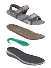 Load image into Gallery viewer, Malibu Pewter Women's Sandals-siddhu (4465618485271)