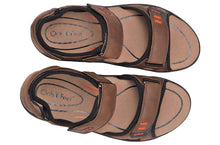 Load image into Gallery viewer, Cambria Brown Men's Sandals-siddhu (4465619075095)