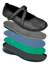 Load image into Gallery viewer, Celina - Black Mary Jane Shoes-siddhu (4465634017303)