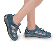 Load image into Gallery viewer, Naples -Blue Orthotic Sandals-siddhu (4465626382359)