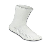 Load image into Gallery viewer, Extra Roomy Sock White (3 Pairs)-siddhu (4465636868119)