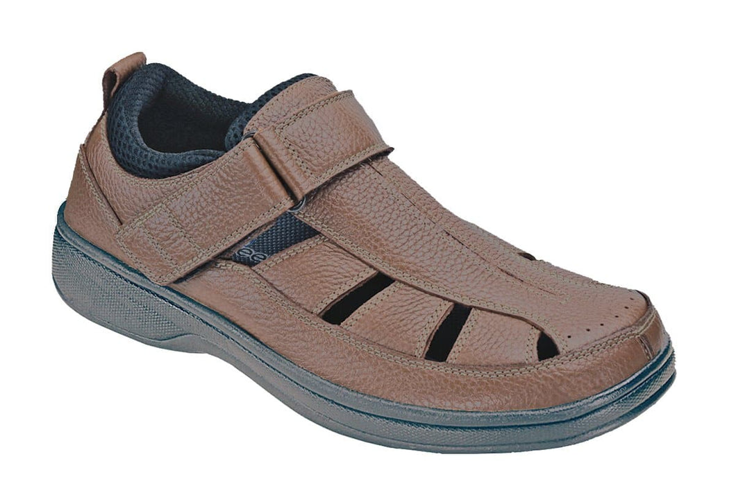 Melbourne - Brown Orthotic Sandal-siddhu (4465629528087)