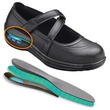 Load image into Gallery viewer, Celina - Black Mary Jane Shoes-siddhu (4465634017303)
