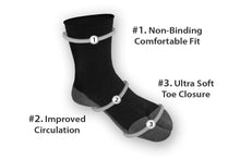 Load image into Gallery viewer, Bunion Relief Socks - Charcoal (3 pairs)-siddhu (4465619566615)
