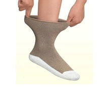 Load image into Gallery viewer, Padded Sole Sock-White (3 Pairs)-siddhu (4465637163031)
